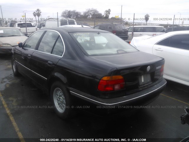 WBADD6326VBW24190 - 1997 BMW 528 I AUTOMATIC BLACK photo 3