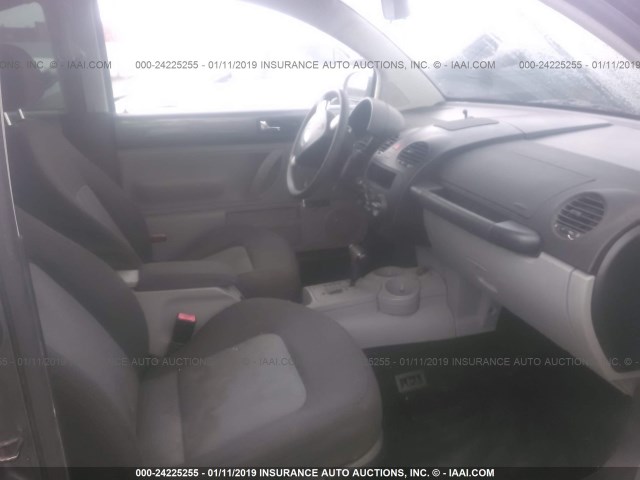 3VWCK31C25M401844 - 2005 VOLKSWAGEN NEW BEETLE GLS Boz foto 5