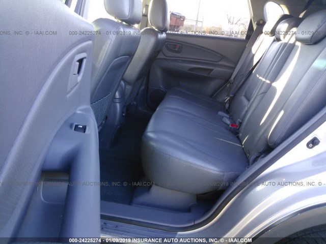 KM8JN72DX5U074150 - 2005 HYUNDAI TUCSON GLS/LX SILVER photo 8