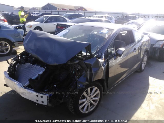 2HGFG3B10CH512548 - 2012 HONDA CIVIC EXL GRAY photo 2