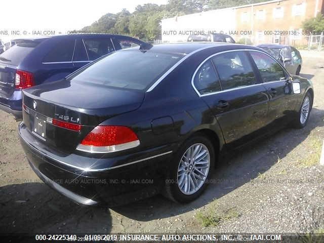 WBAGN63574DS52737 - 2004 BMW 745 LI BLACK photo 4