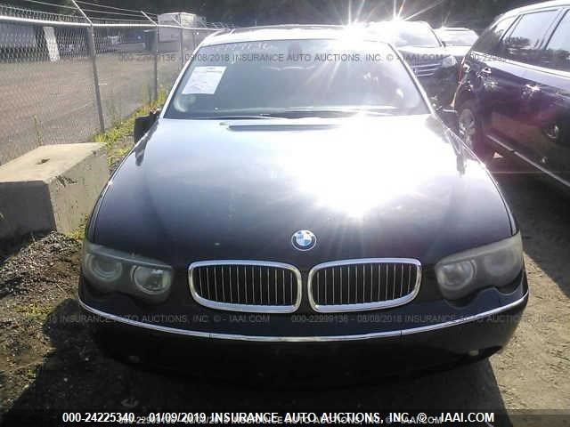 WBAGN63574DS52737 - 2004 BMW 745 LI BLACK photo 6