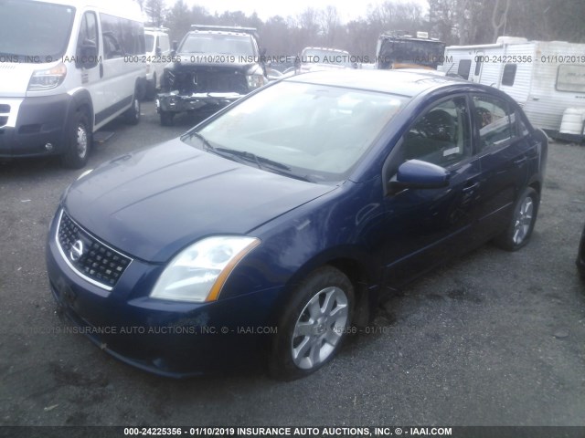 3N1AB61E68L635012 - 2008 NISSAN SENTRA 2.0/2.0S/2.0SL BLUE photo 2