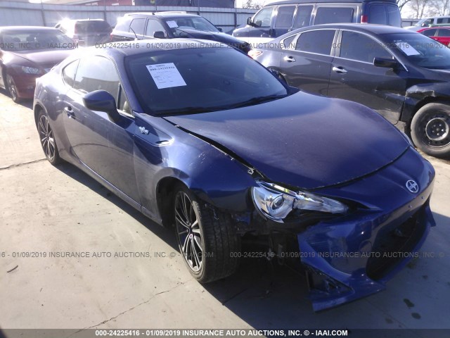 JF1ZNAA15D2720724 - 2013 TOYOTA SCION FR-S BLUE photo 1