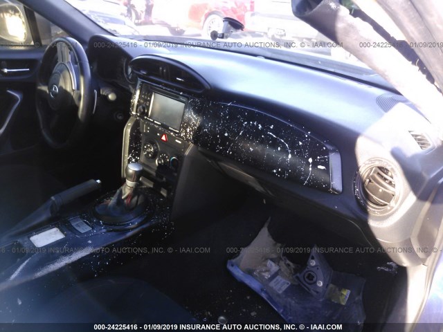JF1ZNAA15D2720724 - 2013 TOYOTA SCION FR-S BLUE photo 5
