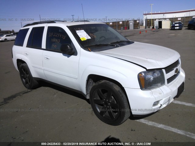 1GNDT33S792132723 - 2009 CHEVROLET TRAILBLAZER  WHITE photo 1