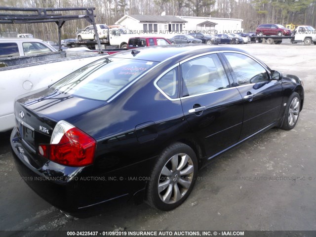 JNKAY01F87M451436 - 2007 INFINITI M35 SPORT BLACK photo 4