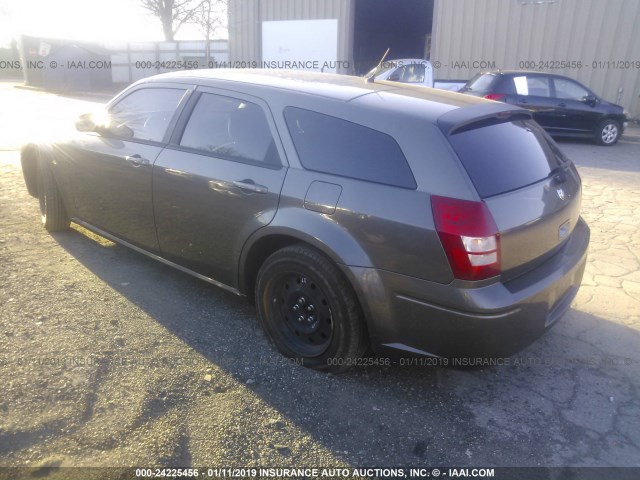 2D4FV47T98H147771 - 2008 DODGE MAGNUM GRAY photo 3