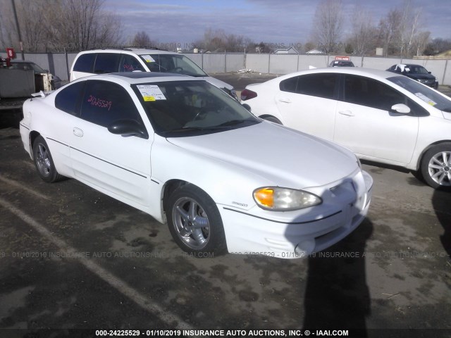 1G2NW12E43C296294 - 2003 PONTIAC GRAND AM GT WHITE photo 1