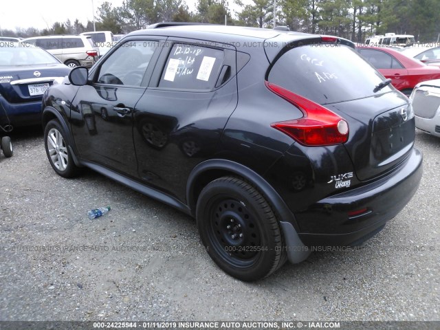 JN8AF5MV5CT121314 - 2012 NISSAN JUKE S/SV/SL BLACK photo 3