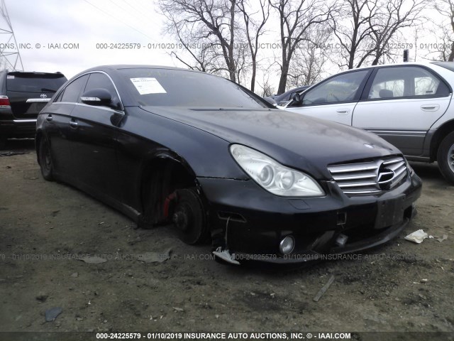 WDDDJ75X46A026204 - 2006 MERCEDES-BENZ CLS 500C BLACK photo 1