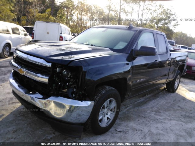 2GCVKPECXK1103302 - 2019 CHEVROLET SILVERADO LD K1500 LT BLACK photo 2