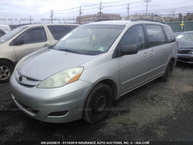 5TDZK23C48S102008 - 2008 TOYOTA SIENNA CE/LE BEIGE photo 2