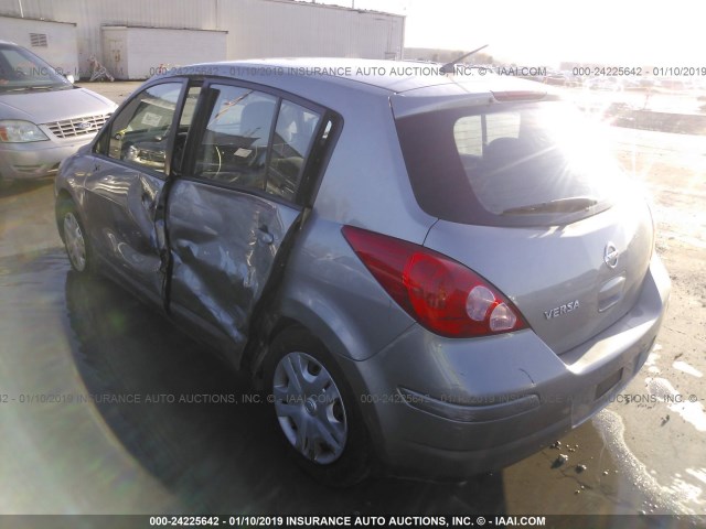 3N1BC1CP6AL351890 - 2010 NISSAN VERSA S/SL GRAY photo 3