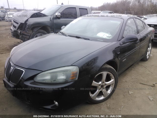 2G2WC58CX61190694 - 2006 PONTIAC GRAND PRIX GXP BLACK photo 2