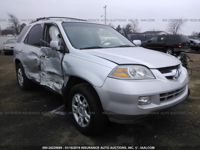 2HNYD18905H531910 - 2005 ACURA MDX TOURING SILVER photo 1