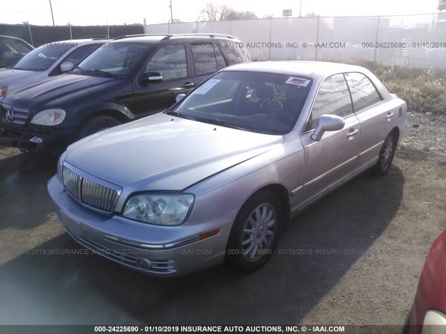 KMHFU45E85A413064 - 2005 HYUNDAI XG 350 SILVER photo 2