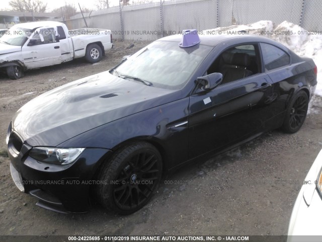 WBSKG9C56BE797000 - 2011 BMW M3 BLACK photo 2