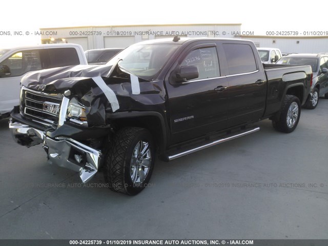 3GTP1UEC2EG326276 - 2014 GMC SIERRA C1500 SLE GRAY photo 2