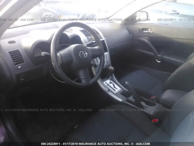 JTKDE177250022478 - 2005 TOYOTA SCION TC იასამნისფერი ფოტო 5