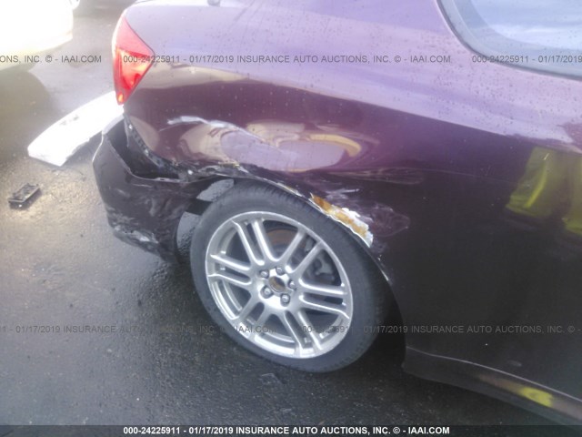 JTKDE177250022478 - 2005 TOYOTA SCION TC იასამნისფერი ფოტო 6