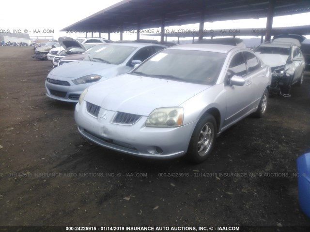 4A3AB36F56E058450 - 2006 MITSUBISHI GALANT ES MEDIUM/LS MEDIUM SILVER photo 2