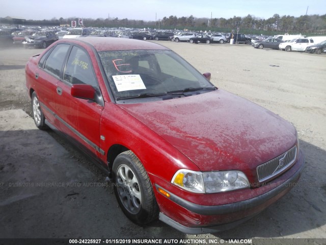 YV1VS255XYF451830 - 2000 VOLVO S40 RED photo 1