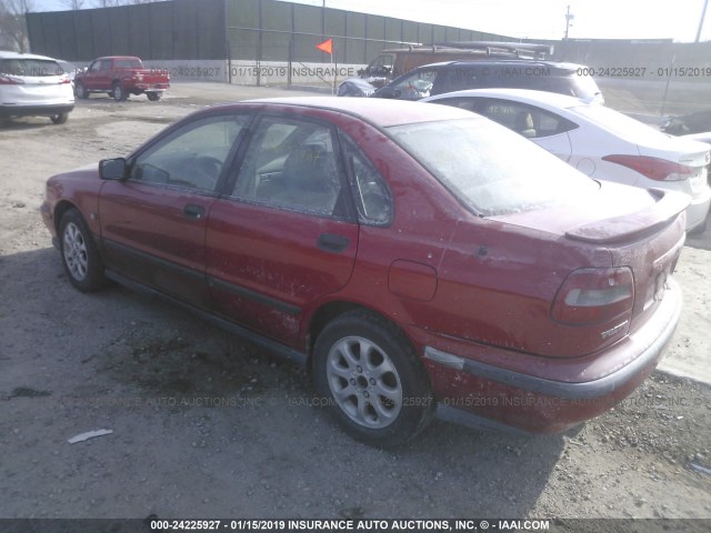 YV1VS255XYF451830 - 2000 VOLVO S40 RED photo 3