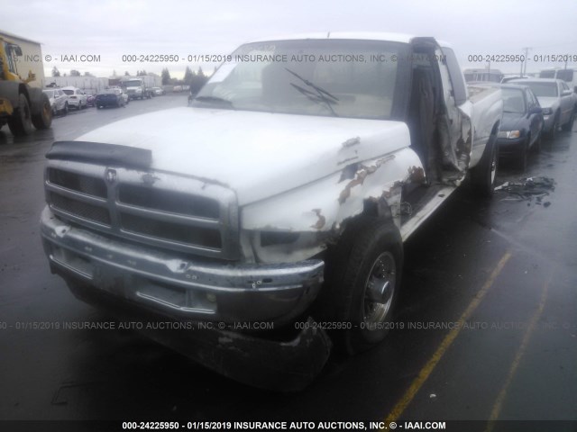 1B7KC23Z81J501994 - 2001 DODGE RAM 2500 WHITE photo 2