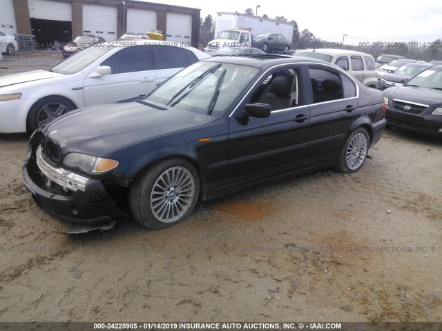 WBAEV53423KM26457 - 2003 BMW 330 I BLACK photo 2