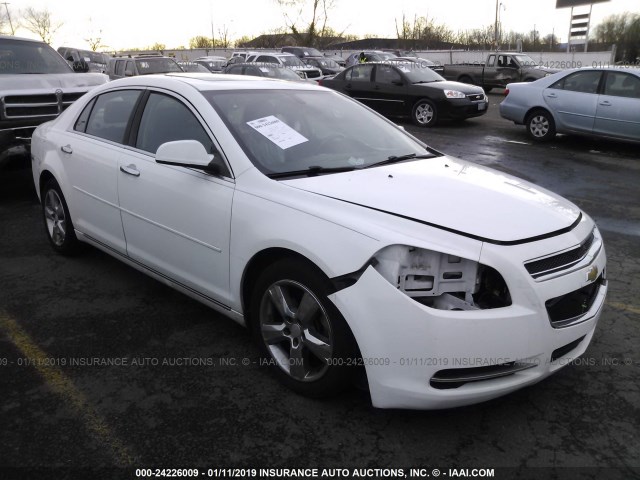 1G1ZD5EU2CF302789 - 2012 CHEVROLET MALIBU 2LT WHITE photo 1