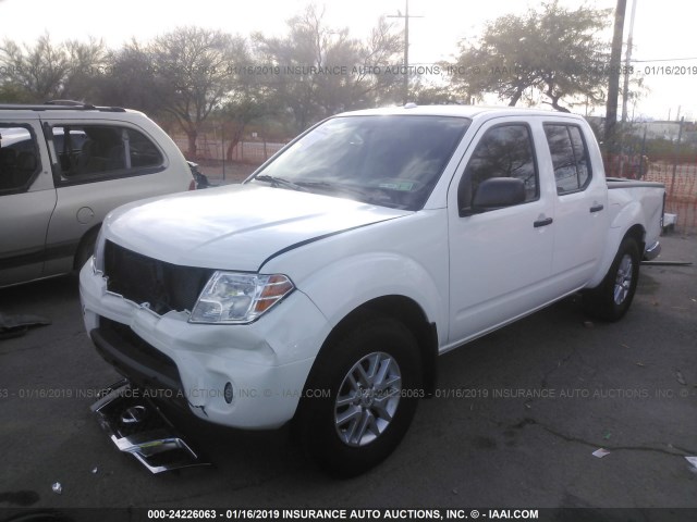 1N6AD0ER4GN743013 - 2016 NISSAN FRONTIER S/SV/SL/PRO-4X WHITE photo 2