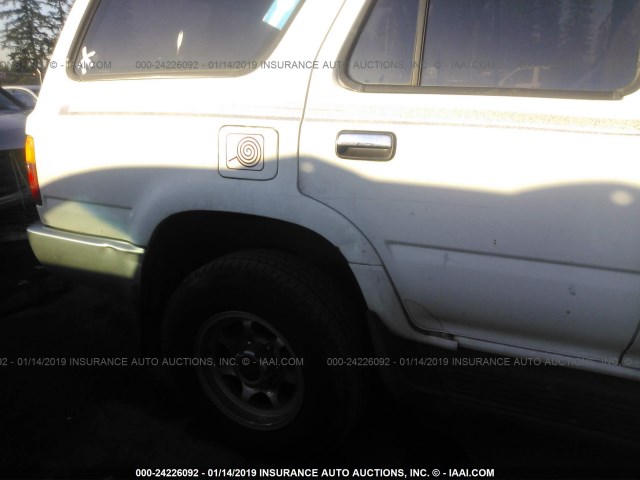 JT3VN39W6S8081224 - 1995 TOYOTA 4RUNNER VN39 SR5 WHITE photo 6