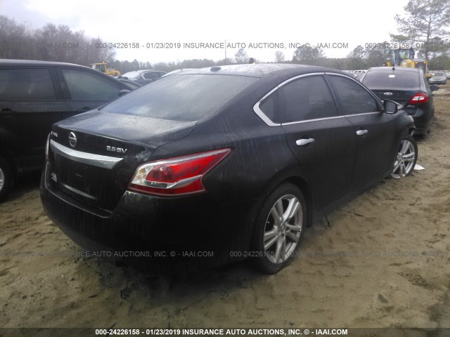 1N4BL3APXDN435619 - 2013 NISSAN ALTIMA 3.5S/3.5SV/3.5SL BLACK photo 4