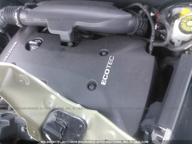 1G11C5SA8DF128299 - 2013 CHEVROLET MALIBU 1LT შავი ფოტო 10