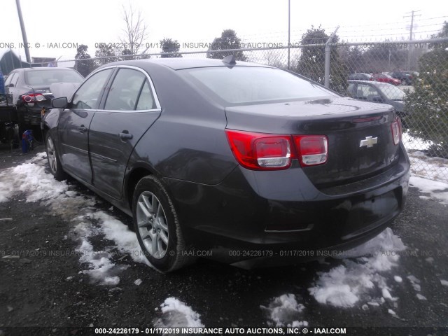 1G11C5SA8DF128299 - 2013 CHEVROLET MALIBU 1LT შავი ფოტო 3