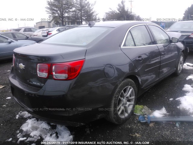 1G11C5SA8DF128299 - 2013 CHEVROLET MALIBU 1LT შავი ფოტო 4
