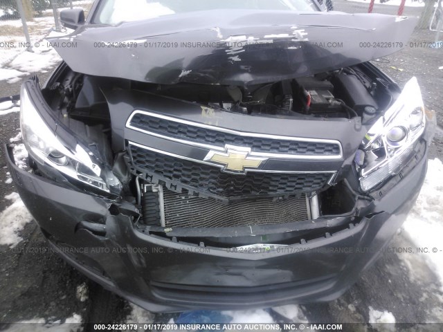 1G11C5SA8DF128299 - 2013 CHEVROLET MALIBU 1LT შავი ფოტო 6