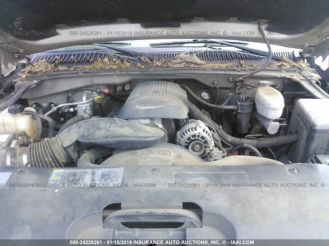 2GCEC19T541230269 - 2004 CHEVROLET SILVERADO C1500 GRAY photo 10