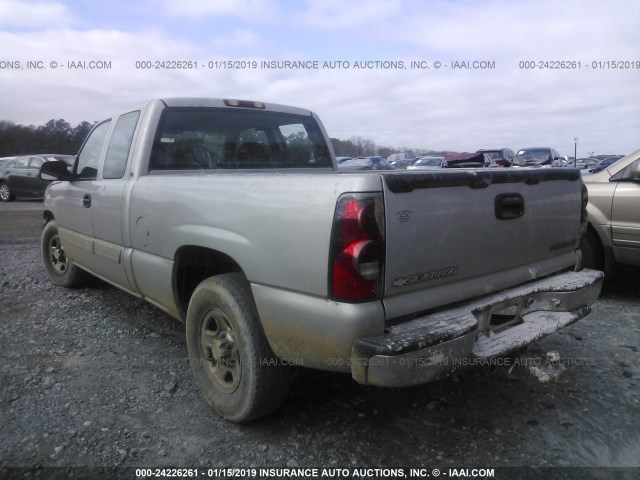 2GCEC19T541230269 - 2004 CHEVROLET SILVERADO C1500 GRAY photo 3