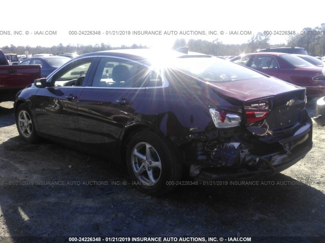 1G1ZB5ST7GF270266 - 2016 CHEVROLET MALIBU LS RED photo 3