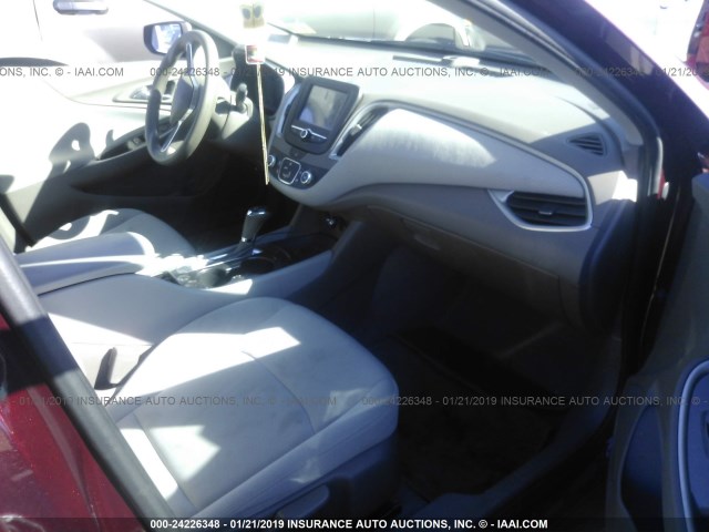 1G1ZB5ST7GF270266 - 2016 CHEVROLET MALIBU LS RED photo 5