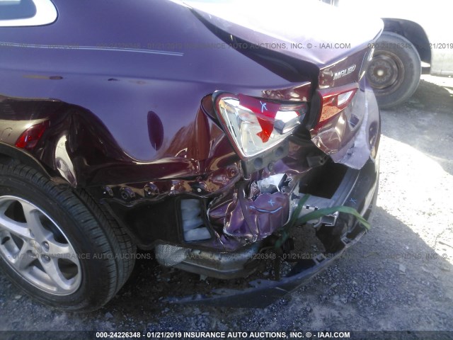 1G1ZB5ST7GF270266 - 2016 CHEVROLET MALIBU LS RED photo 6