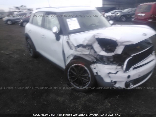 WMWZC3C57EWP25393 - 2014 MINI COOPER S COUNTRYMAN WHITE photo 6