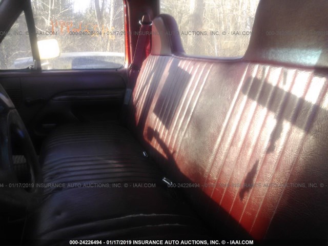 1FTHF36H1VEA43840 - 1997 FORD F350 RED photo 5