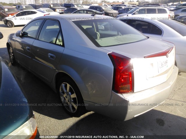 1G6DP577970109423 - 2007 CADILLAC CTS HI FEATURE V6 SILVER photo 3