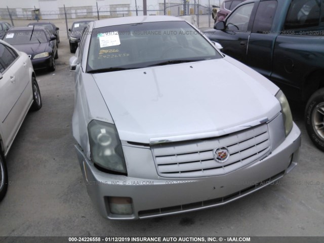 1G6DP577970109423 - 2007 CADILLAC CTS HI FEATURE V6 SILVER photo 6