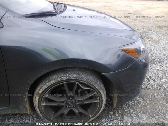 JTKDE167X80243624 - 2008 TOYOTA SCION TC GRAY photo 6