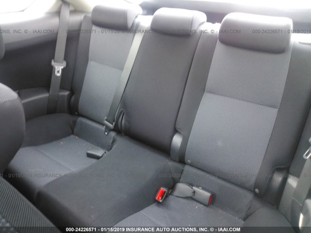 JTKDE167X80243624 - 2008 TOYOTA SCION TC GRAY photo 8