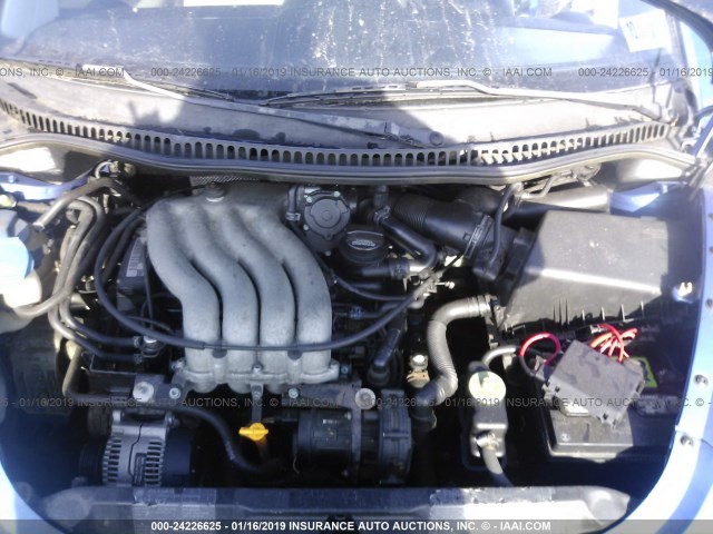 3VWBB61C5WM048661 - 1998 VOLKSWAGEN NEW BEETLE BLUE photo 10